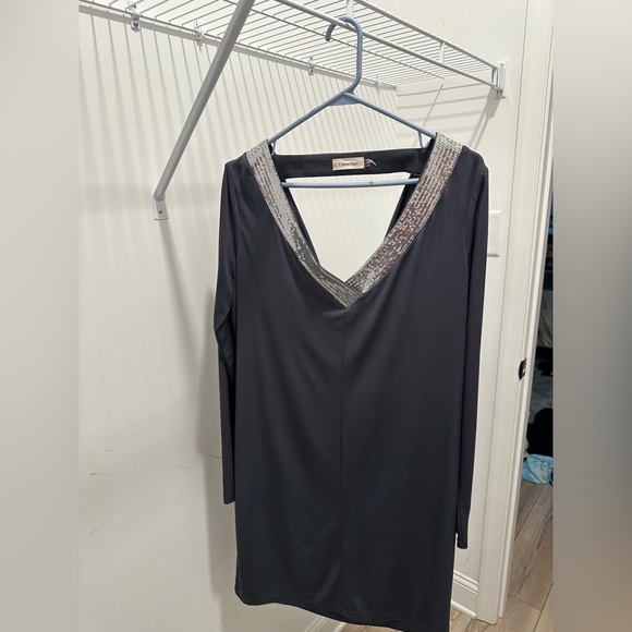 Calvin Klein Long Sleeve Dark Grey - Picture 1 of 2